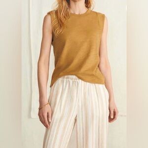 Faherty Golden Honey Muscle Tank